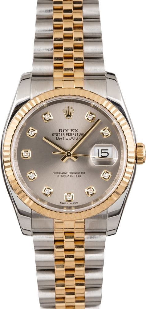 preowned rolex datejust 116203 36mm|Rolex oyster perpetual Datejust 116233.